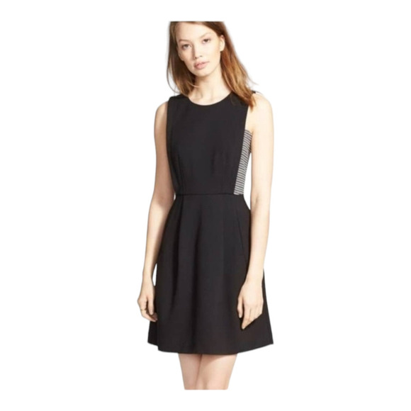 Madewell Abroad Dress in Stripe Insert Size 0 xs - Picture 1 of 8
